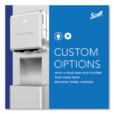 Mod Stainless Steel Recessed Dispenser Housing, 11.13 x 4 x 15.37