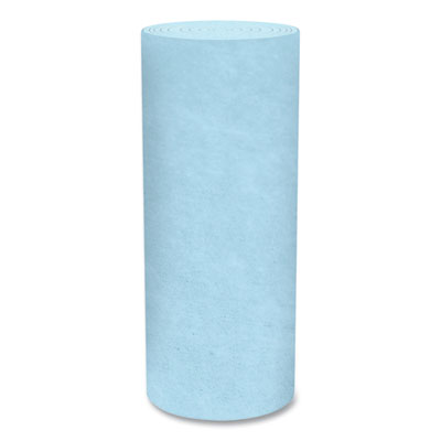 Pro Shop Towels, Heavy Duty, 1-Ply, 10.4 x 11, Blue, 12 Rolls/Carton