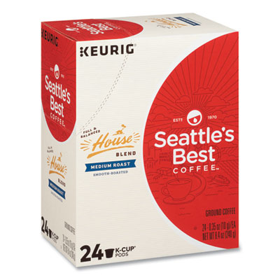 House Blend Coffee K-Cup, 24/Box, 4/Carton