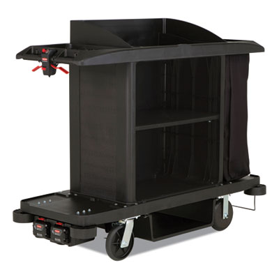 Motorized Kit for Housekeeping Cart, 60 V Battery, Black