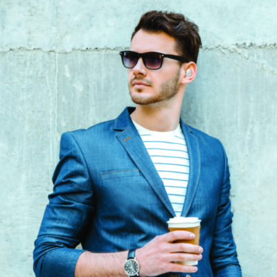 Vibrant Sound True Wireless Earphones, White