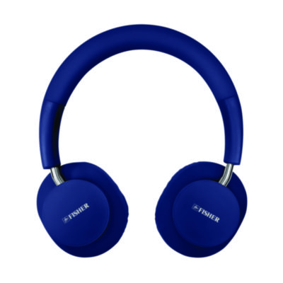 Silicone Wireless Headphones, Blue