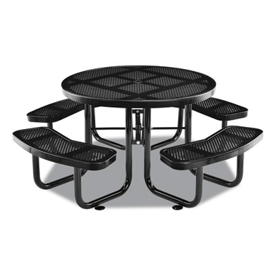 Global Industrial® Perforated Steel Picnic Table