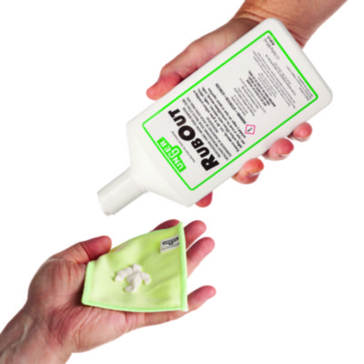 RubOut Glass Cleaner, 16 oz Bottle