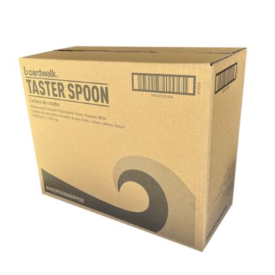 Mediumweight Wrapped Polypropylene Cutlery, Soup Spoon, 4.86