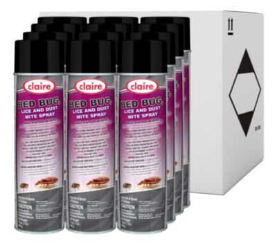 Bed Bug Killer, 16 oz Aerosol Spray, 12/Carton