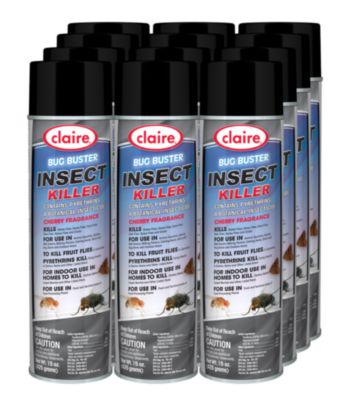 Bug Buster Insect Killer, 15 oz Aerosol Spray, 12/Carton