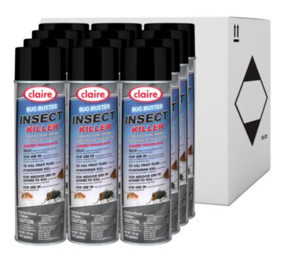 Bug Buster Insect Killer, 15 oz Aerosol Spray, 12/Carton