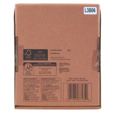 Colors of the World Colored Pencils Classpack Set, 24 Assorted Lead and Barrel Colors, 240/Pack