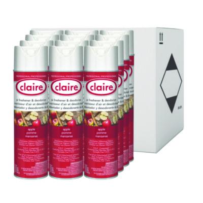 Aerosol Air Freshener and Deodorizer, Apple, 10 oz Aerosol Spray, 12/Carton
