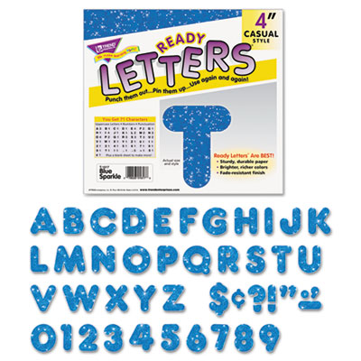 TREND® Ready Letters® Sparkles Letter Set