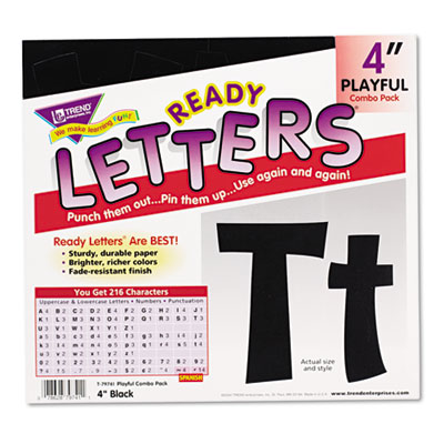 TREND® Ready Letters® Playful Combo Set