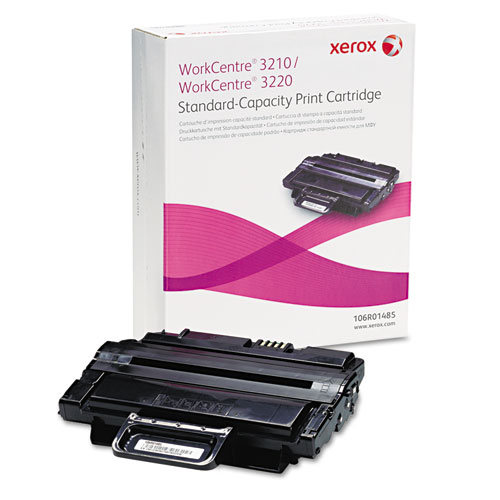 Xerox® 106R01485 Toner, 2,000 Page-Yield, Black