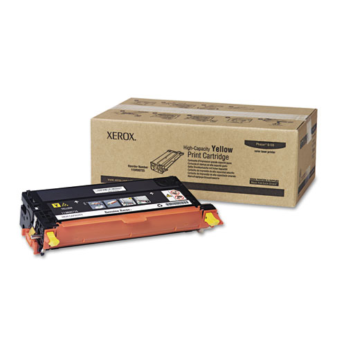 113r00725 High-Yield Toner, 6000 Page-Yield, Yellow