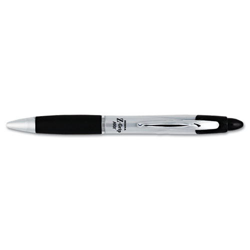 Zebra® Z-Grip MAX Ballpoint Retractable Pen, Black Ink, Bold, Dozen