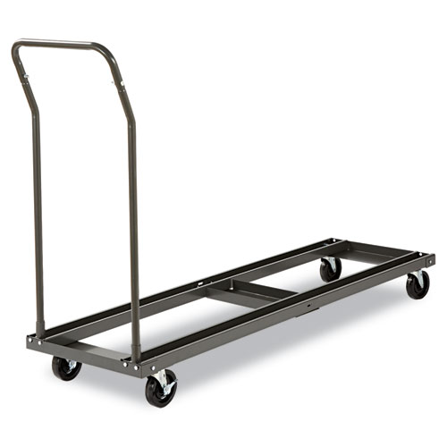 Image of Chair and Table Cart, 20.86w x 50.78 to 72.04d, Black