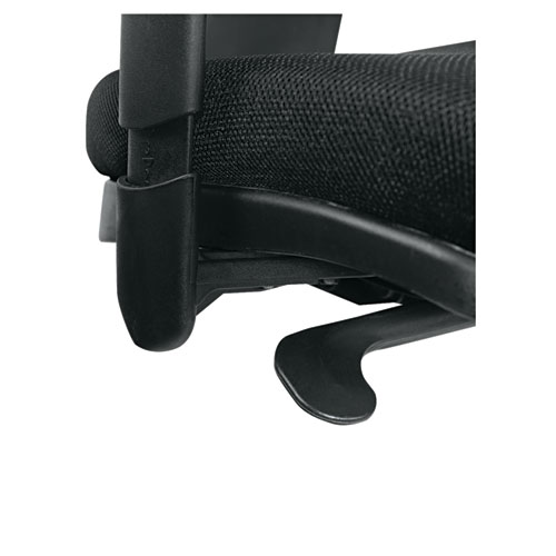 Image of Alera® Epoch Series Fabric Mesh Multifunction Chair, Supports Up To 275 Lb, 17.63" To 22.44" Seat Height, Black