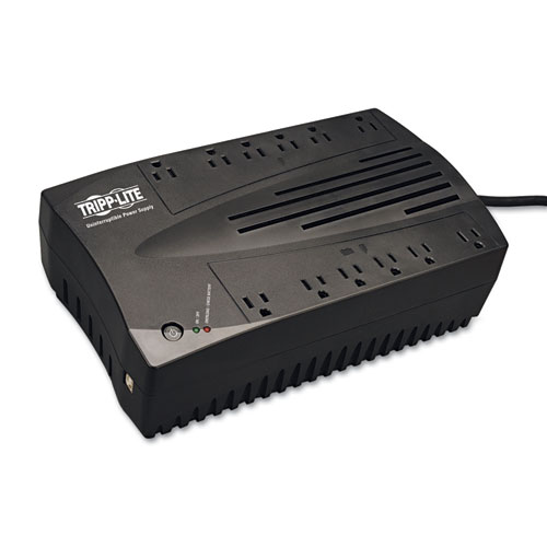 Tripp Lite AVR900U UPS Battery Backup System, 12 Outlets, 900 VA, 420 J