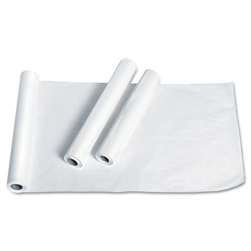 Medline Exam Table Paper, Deluxe Smooth, 21" X 225 Ft, White, 12 Rolls/Carton