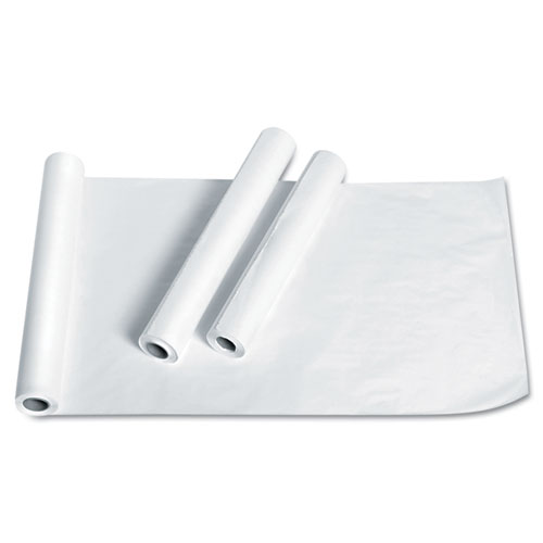Image of Exam Table Paper, Deluxe Crepe, 21" x 125 ft, White, 12 Rolls/Carton