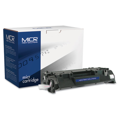 COMPATIBLE CE505X(M) (05XM) HIGH-YIELD MICR TONER, 6000 PAGE-YIELD, BLACK
