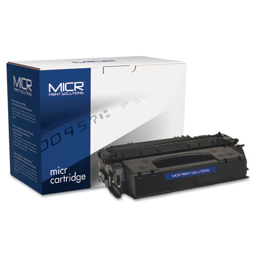 Image of Compatible Q7553X(M) (53XM) High-Yield MICR Toner, 7,000 Page-Yield, Black