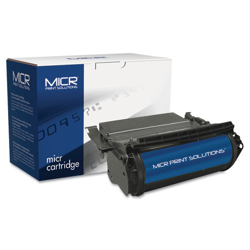 COMPATIBLE 12A5840 (T610M) HIGH-YIELD MICR TONER, 16000 PAGE-YIELD, BLACK