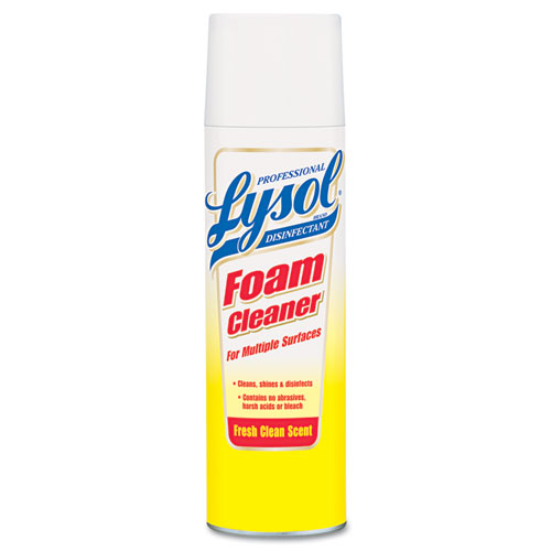 Disinfectant Foam Cleaner, 24 oz Aerosol Spray