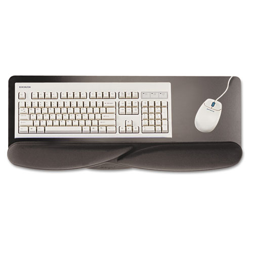 Wrist Pillow Foam Extended Keyboard Platform Wrist Rest, 28 x 11.5, Black