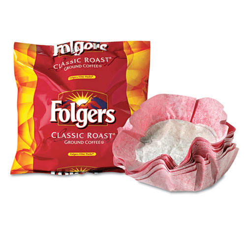 Folgers® Coffee Filter Packs, Classic Roast, 9/10oz, 40/Carton