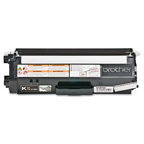Image of Brother Tn315Bk High-Yield Toner, 6,000 Page-Yield, Black