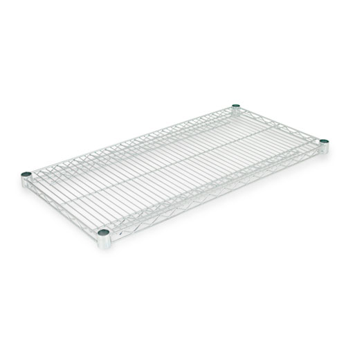 Image of Industrial Wire Shelving Extra Wire Shelves, 36w x 18d, Silver, 2 Shelves/Carton