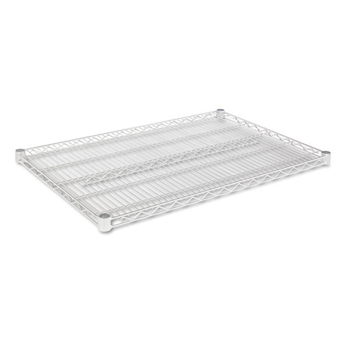 Image of Industrial Wire Shelving Extra Wire Shelves, 36w x 24d, Silver, 2 Shelves/Carton