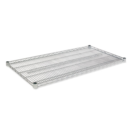 Image of Industrial Wire Shelving Extra Wire Shelves, 48w x 24d, Silver, 2 Shelves/Carton