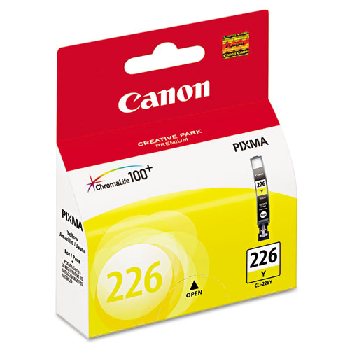 Image of Canon® 4549B001Aa (Cli-226) Ink, Yellow