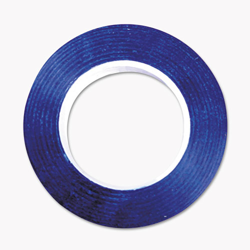 COSCO Art Tape, Blue Gloss, 1/4" x 324"