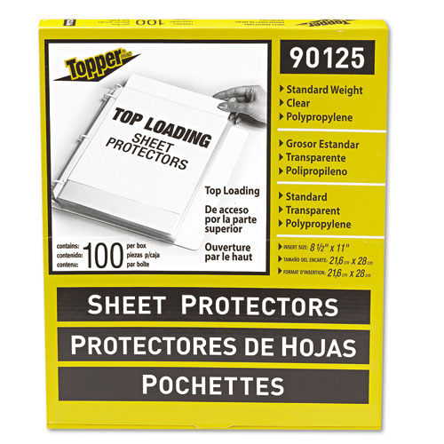 Image of C-Line® Top-Load Polypropylene Sheet Protectors, Standard, Letter, Clear, 2", 100/Box