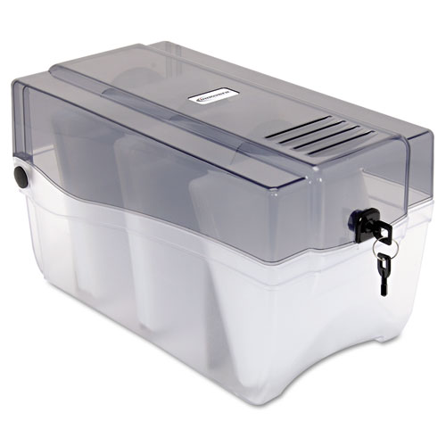 Image of Innovera® Cd/Dvd Storage Case, Holds 150 Discs, Clear/Smoke