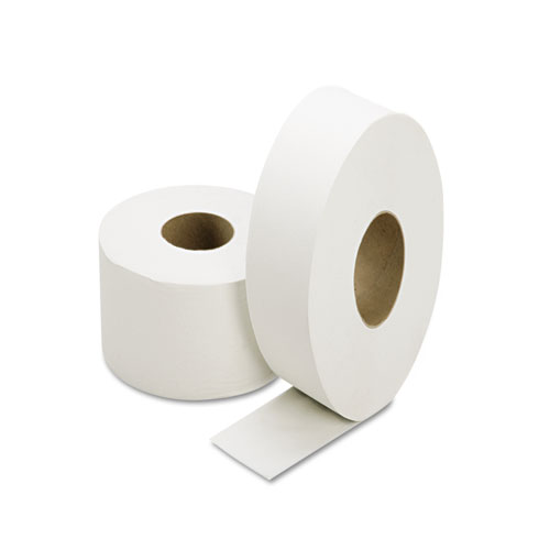 8540015909073 SKILCRAFT Jumbo Roll Toilet Tissue, 2-Ply, White, 3.7" x 1,000 ft, 12/Box