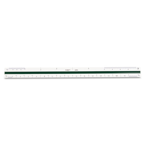 Image of Triangular Scale, Plastic, 12" Long, Architectural, Color-Coded