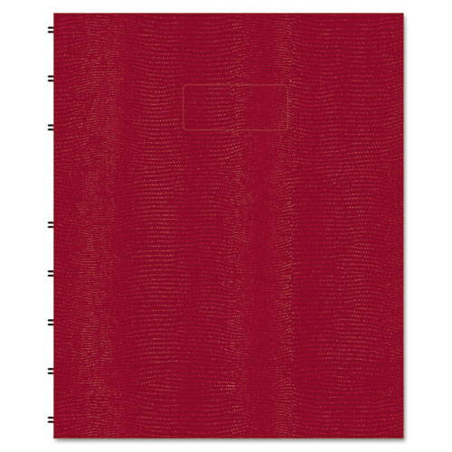 MIRACLEBIND NOTEBOOK, 1 SUBJECT, MEDIUM/COLLEGE RULE, RED COVER, 9.25 X 7.25, 75 SHEETS