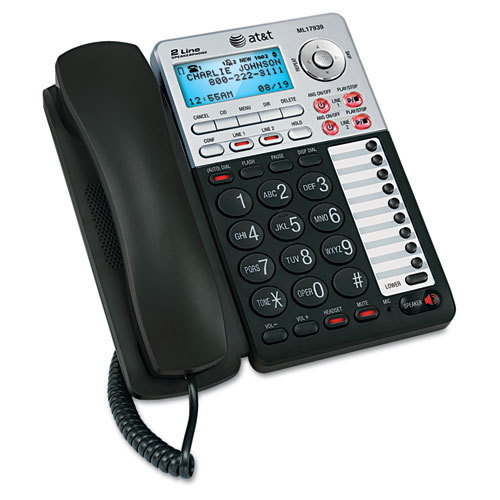 Image of ML17939 Two-Line Speakerphone with Caller ID and Digital Answering System