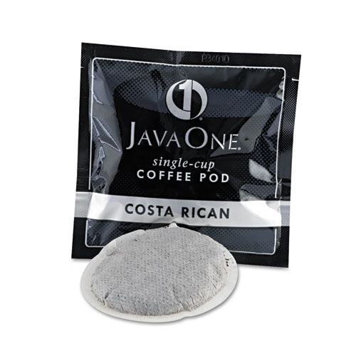 Image of Java One® Coffee Pods, Estate Costa Rican Blend, Single Cup, 14/Box
