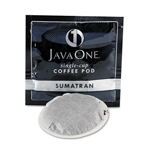 Image of Java One® Coffee Pods, Sumatra Mandheling, Single Cup, 14/Box