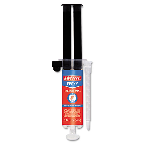 Image of Loctite® Instant Mix Epoxy, 0.47 Oz, Dries Clear