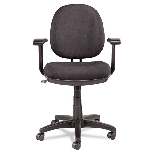 Image of Alera® Interval Series Swivel/Tilt Task Chair, Supports Up To 275 Lb, 18.42" To 23.46" Seat Height, Black