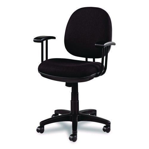 Image of Alera® Interval Series Swivel/Tilt Task Chair, Supports Up To 275 Lb, 18.42" To 23.46" Seat Height, Black