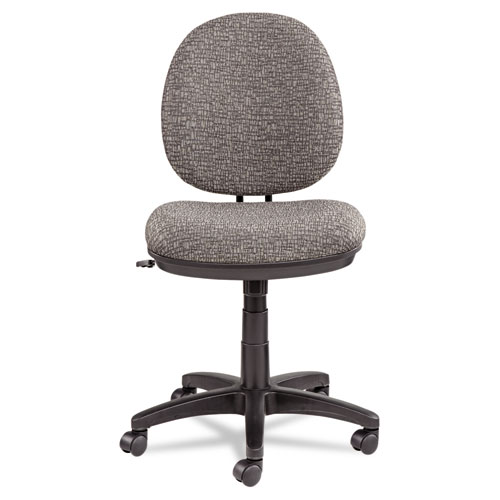 Alera Interval Series Swivel/Tilt Task Chair, Supports 275 lb, 18.11" to 23.22" Seat, Graphite Gray Seat/Back, Black Base ALEIN4841