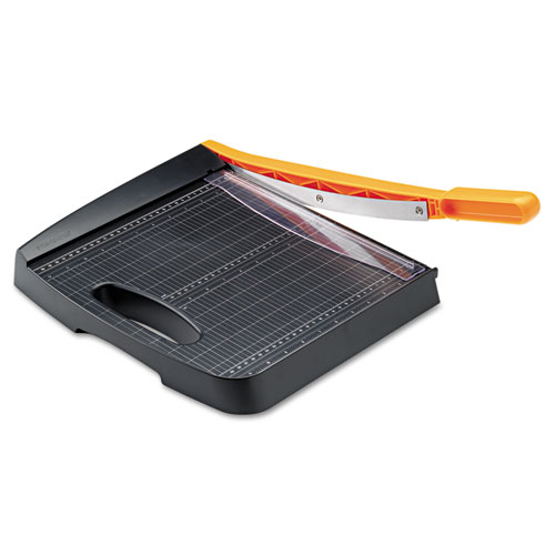 Image of Fiskars® Recycled Bypass Trimmer, 10 Sheets, 12" Cut Length, 21.3 X 12.3