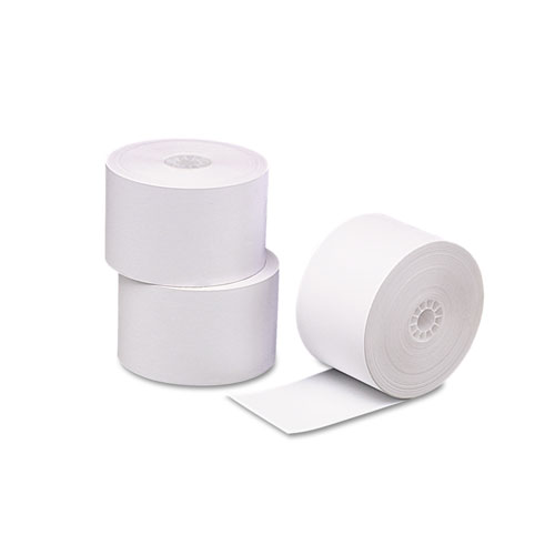 Image of Direct Thermal Printing Paper Rolls, 0.69" Core, 2.31" x 356 ft, White, 24/Carton